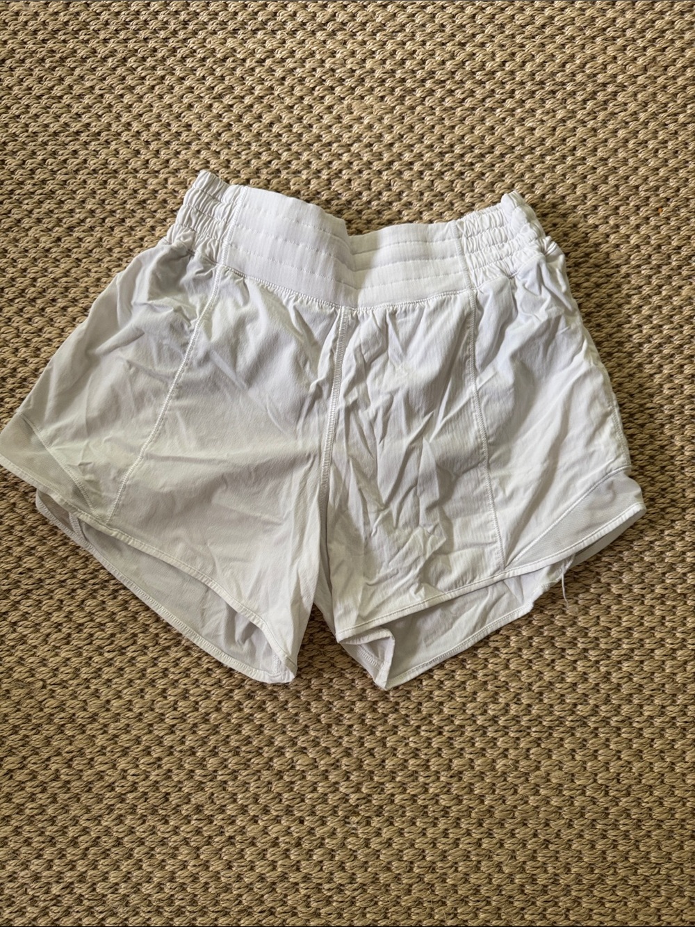 lululemon athletica White Women's Athletic Shorts - Elastic Waist
